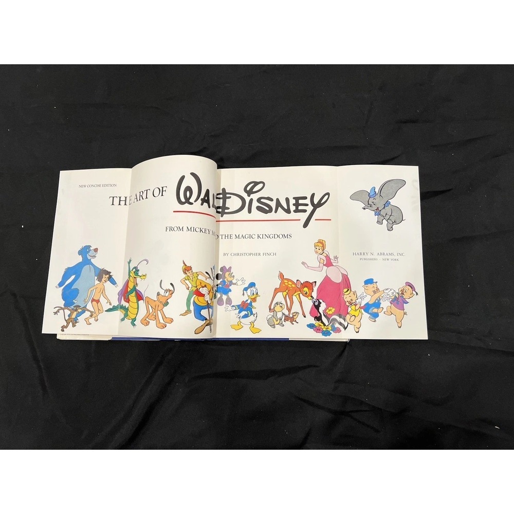 The Art of Walt Disney Hardcover Abrams Mickey Mouse to Magic Kingdoms Art Book - Picture 2 of 5